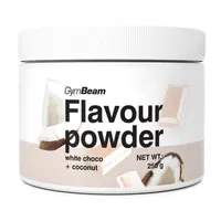 Gymbeam flavour powder biela čokoláda a kokos