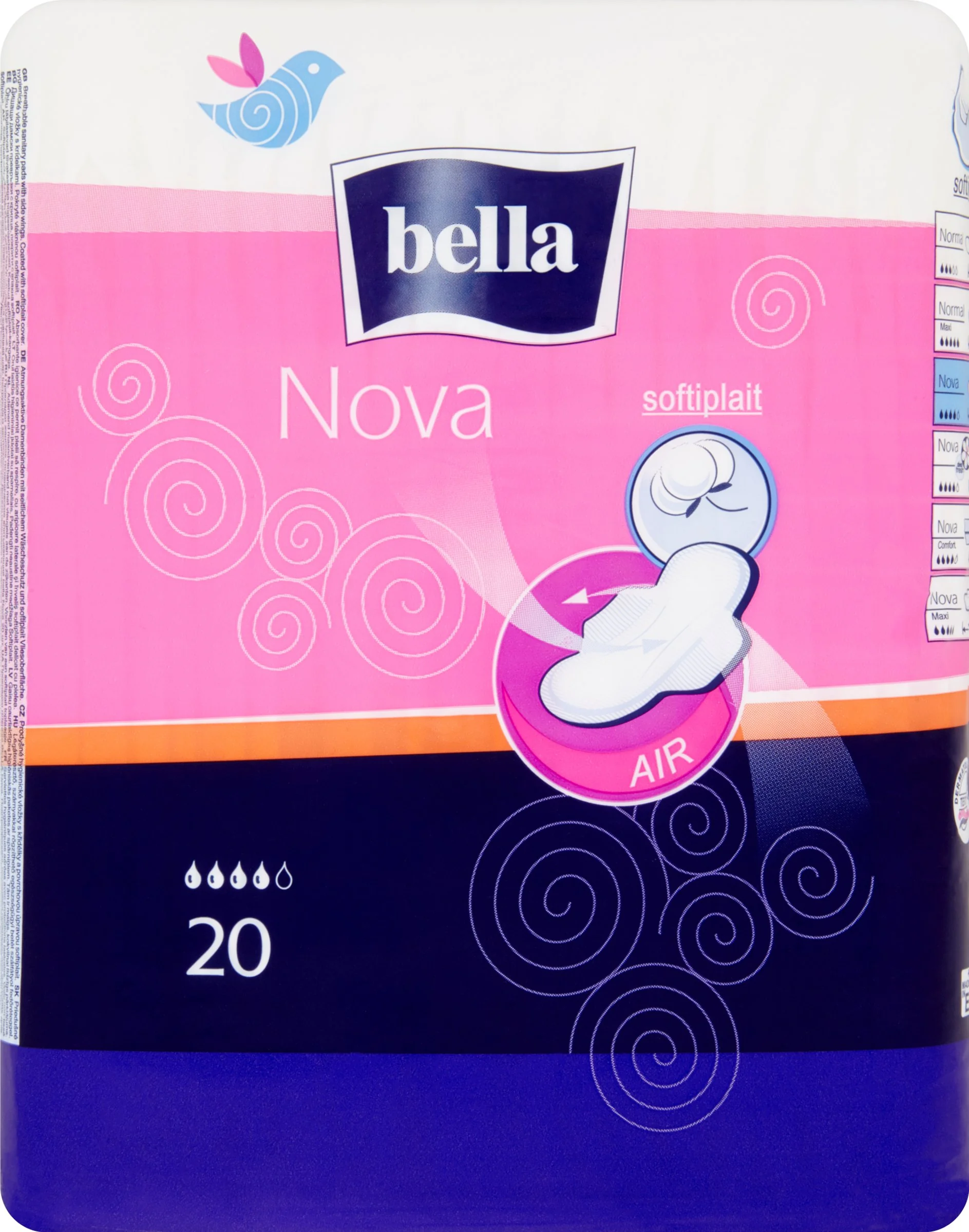 VLOZ.BELLA NOVA GLOBAL 1006.01 1×20ks, vložky