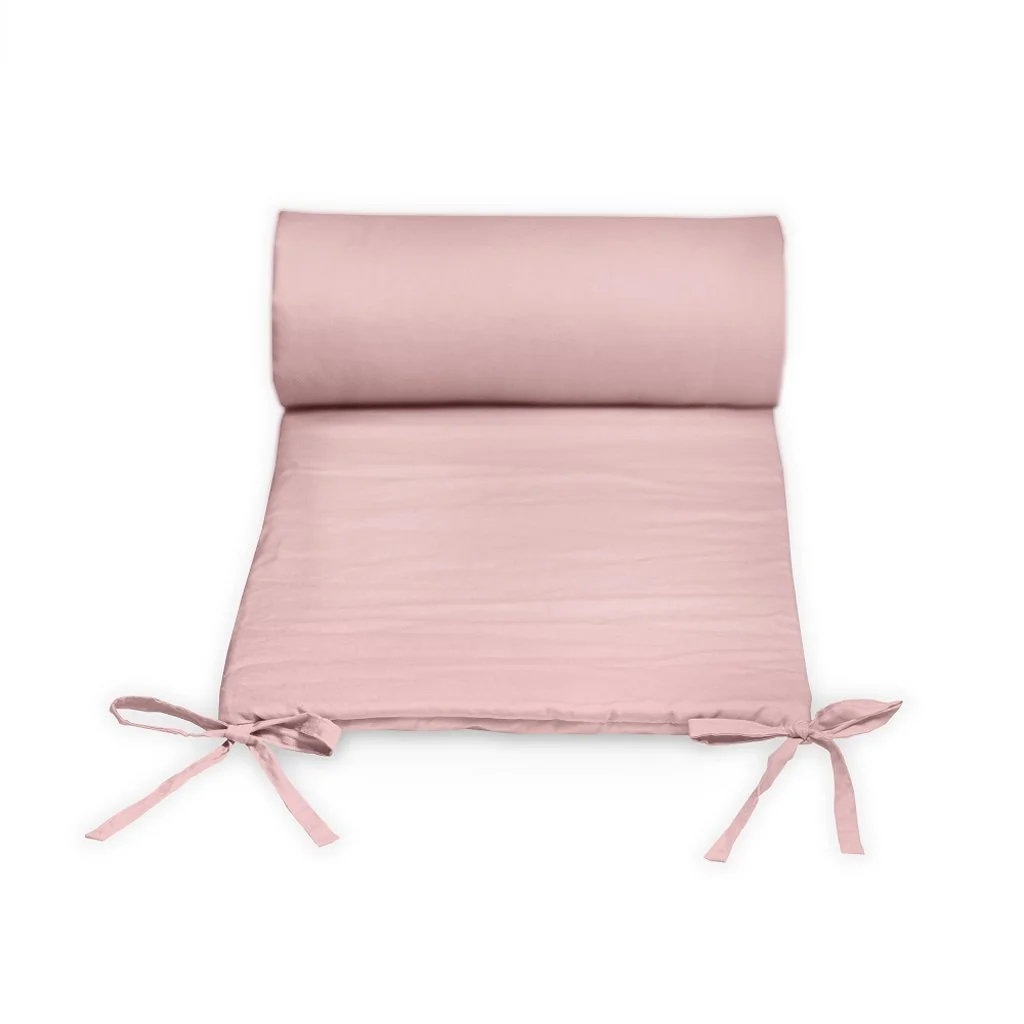 Mantinel ochranný do postieľky TILLY Dusty Pink 180 cm