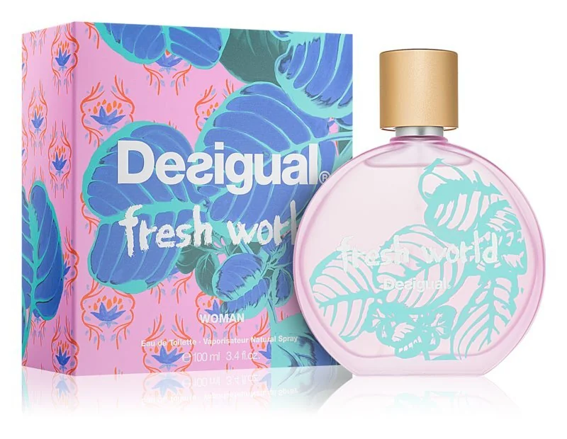 Desigual Fresh World Edt 100ml 1×100 ml, toaletná voda