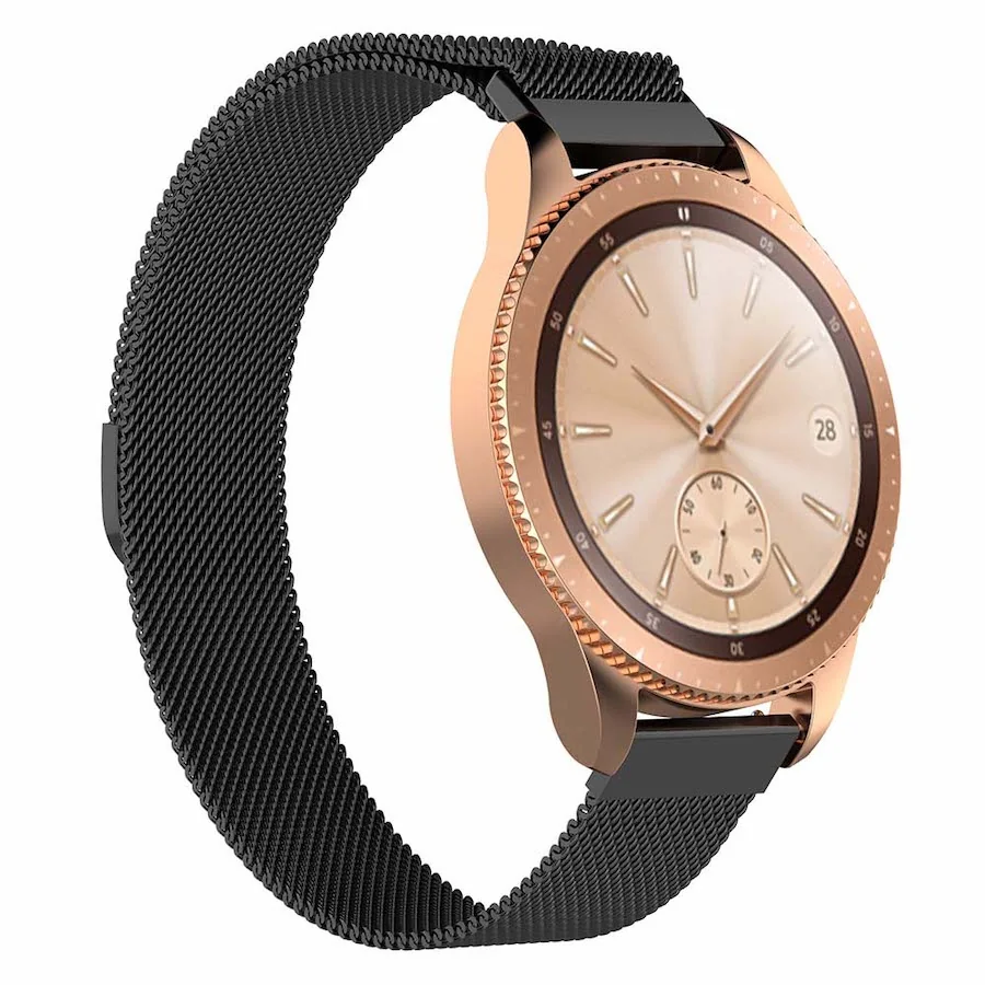 BStrap Milanese remienok na Xiaomi Amazfit GTR Mini black