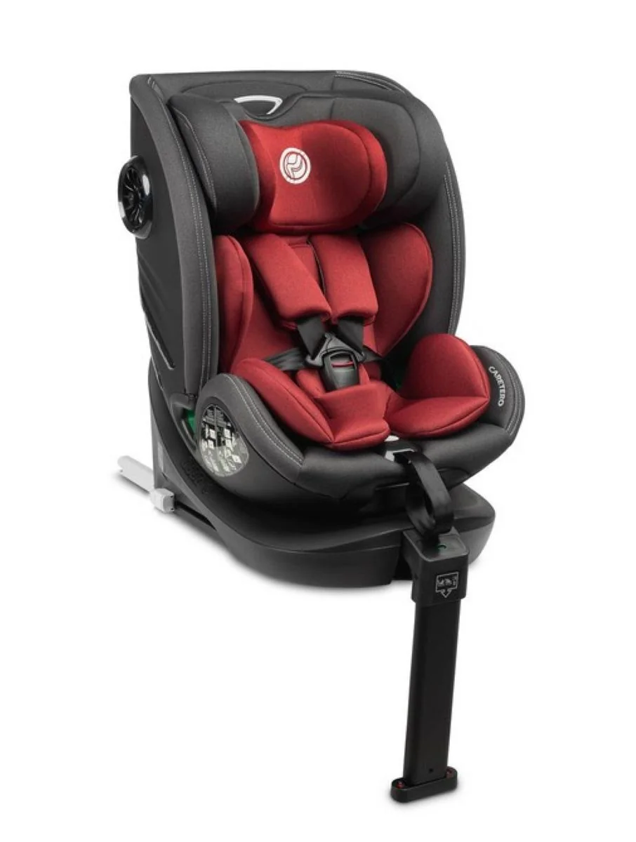Autosedačka do auta i-Size Caretero Fortis, 40–150, burgund
