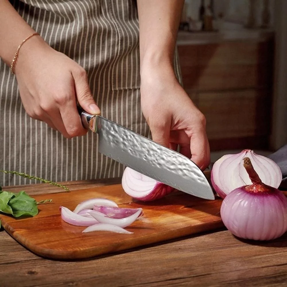 Damaškový kuchynský nôž Kašiwa-Cleaver