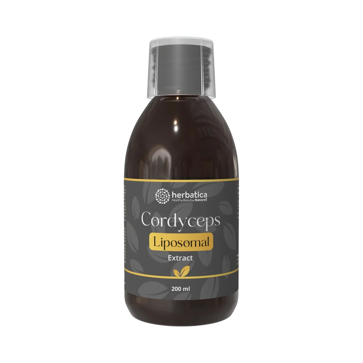 Lipozomálny extrakt Cordyceps  (40% polysacharidy) - 200 ml - Herbatica