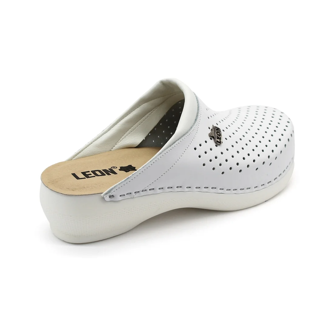Leon PU100 Dámska zdravotná celokožená obuv uzavretá 39 - 25cm, čierna, 4,5 cm