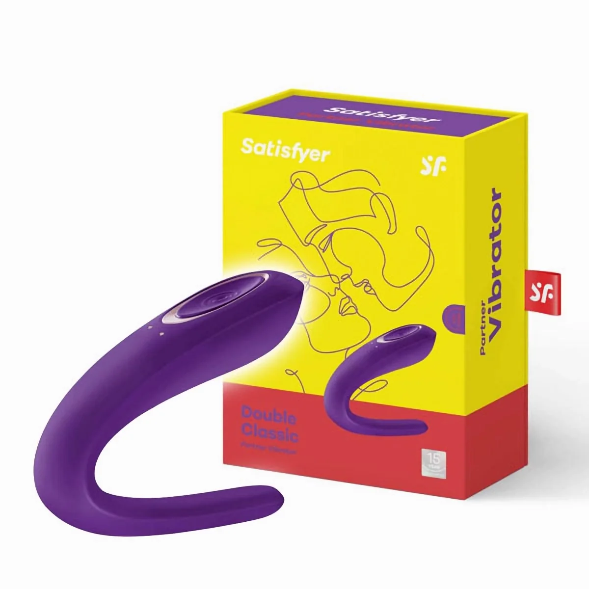 Satisfyer Double Classic partnerský vibrátor