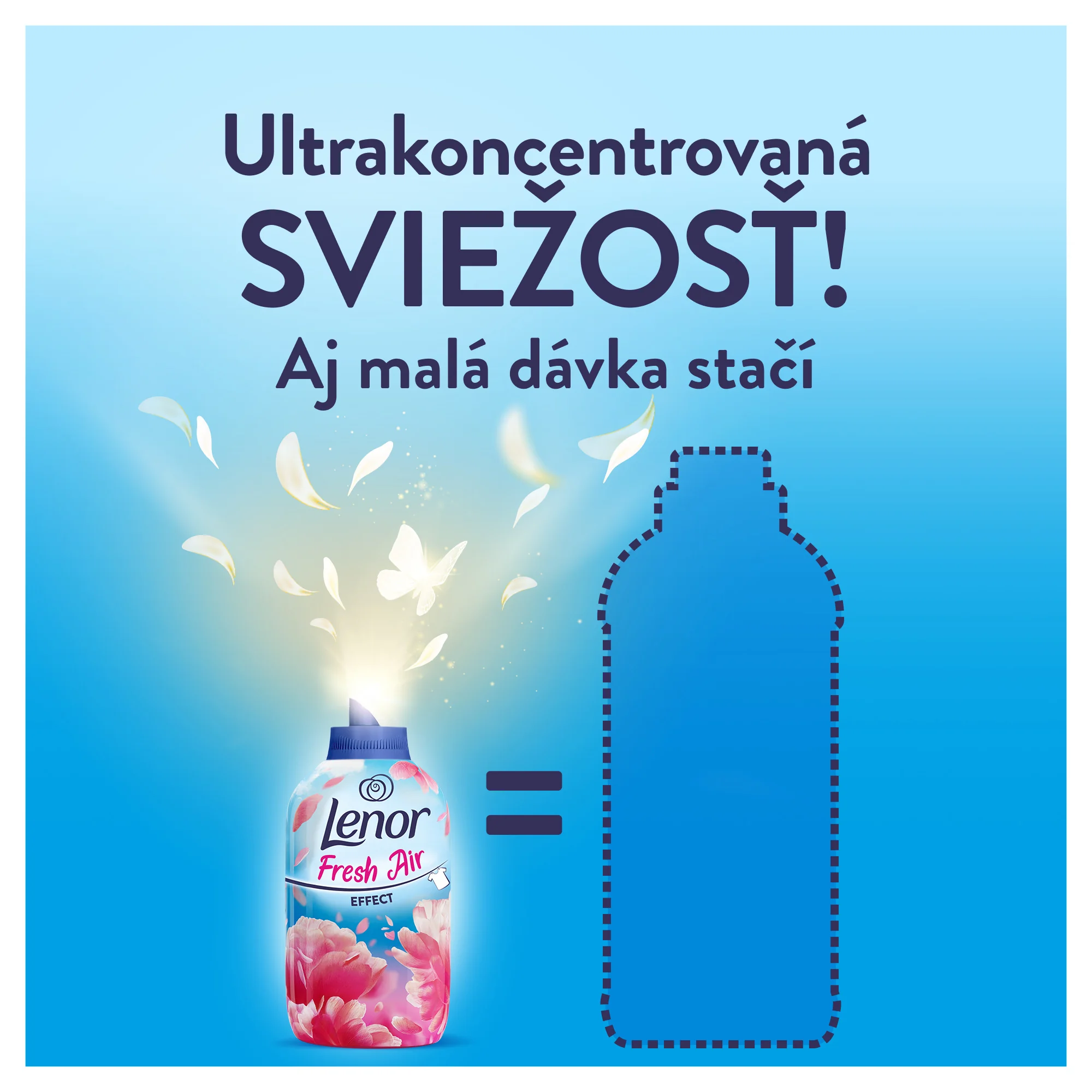Lenor Fresh Air Pink Blossom aviváž, 76 praní 1064 ml