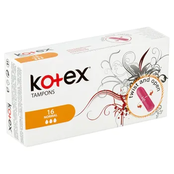 KOTEX tampóny Normal 16 ks 1×1 ks