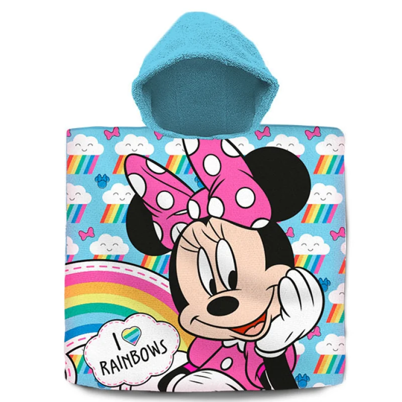 Kids Euroswan Pončo Minnie Mouse 60 x 120 cm KE-MN-242P