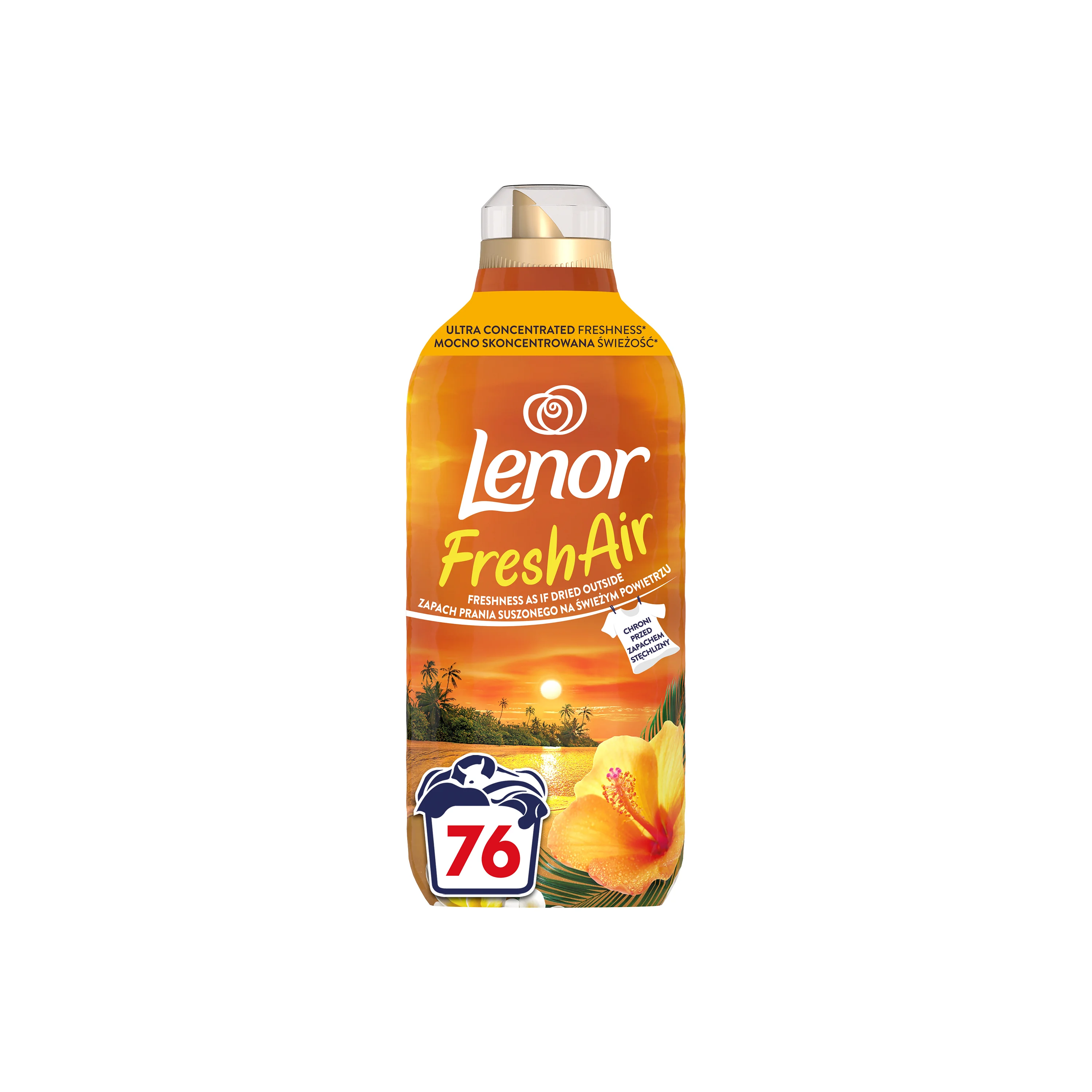 Lenor Fresh Air Tropical Sunset aviváž, 76 praní 1064 ml