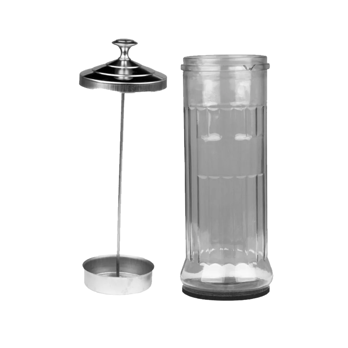 Sklenená dóza na dezinfekciu náradia BDS Glass jar for disinfection 1500ml