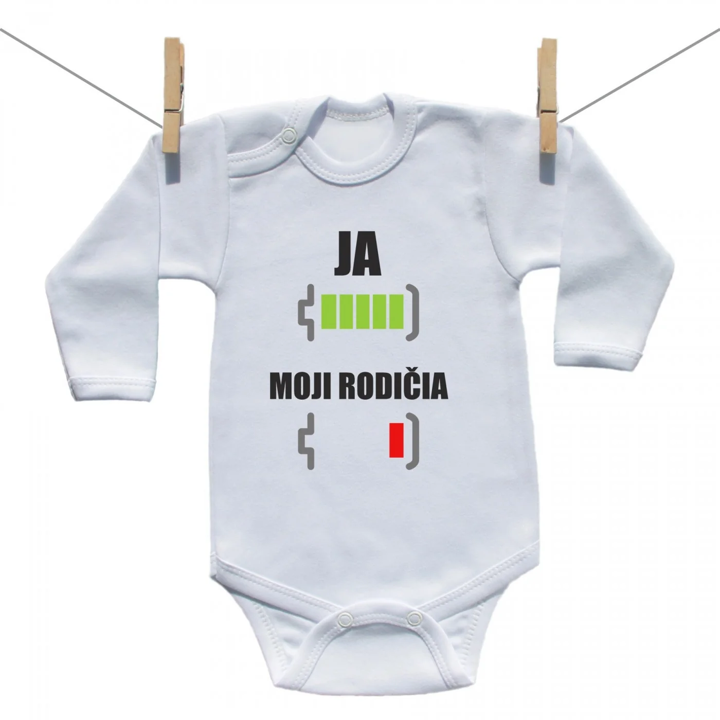 Boodyy Body s dlhým rukávom Batéria nabitá Veľkosť: 80