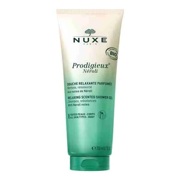 Nuxe Prodigieux Néroli Bio Sprchový gél s relaxačnou vôňou Néroli 1×200 ml, sprchový gél