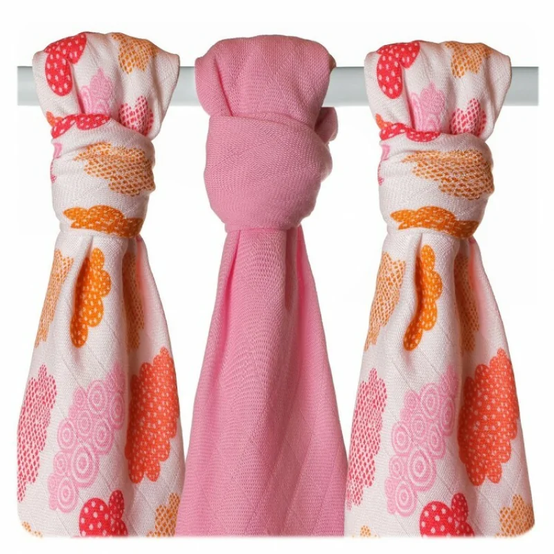 XKKO BMB Bambusová plienka  Heaven For Girls, 70x70, (3ks)