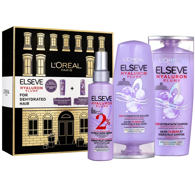 L´Oréal Paris Elseve Hyaluron darčekové balenie 1×1 set, darčekové balenie