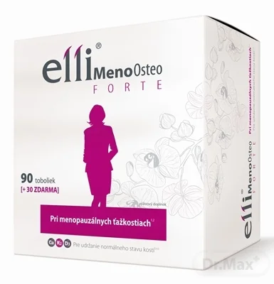 Elli MenoOsteo FORTE 1×120 cps, výživový doplnok
