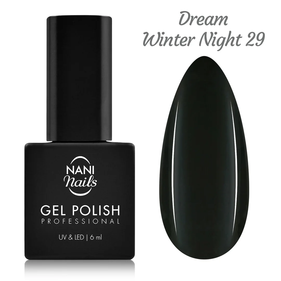Gél lak – Dream Winter Night 6 ml, UV/LED gél lak