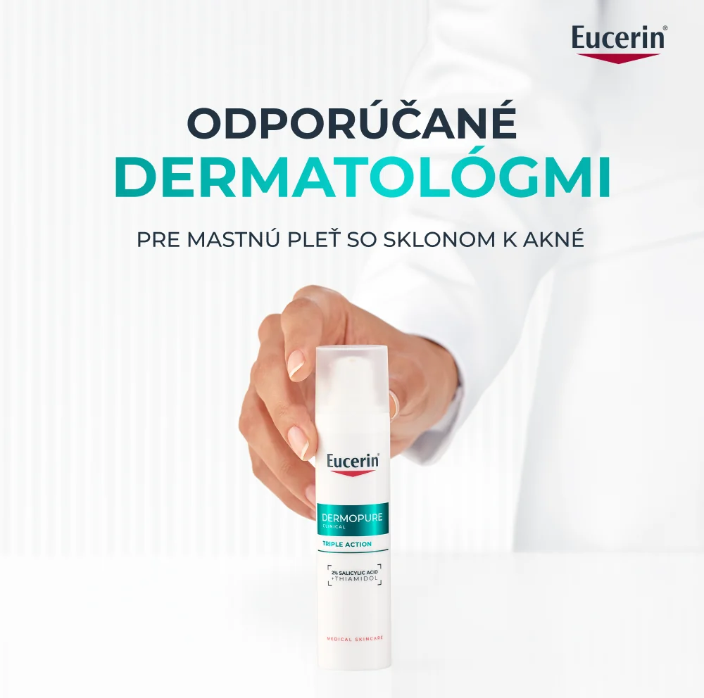 Eucerin DERMOPURE CLINICAL Pleťový fluid s trojitým účinkom 40 ml