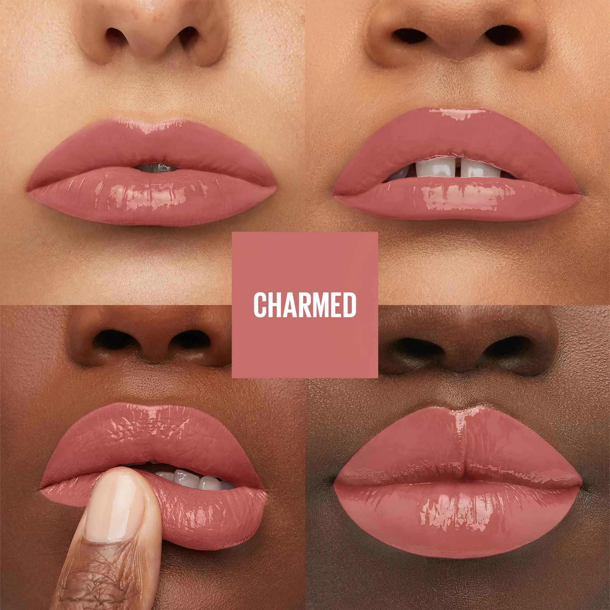 Maybelline New York Superstay Vinyl Ink 100 Charmed tekutý rúž, 4,2 ml 1× 4,2 ml, tekutý rúž