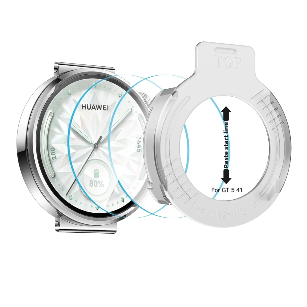 Tech-Protect Easy Set 2x ochranné sklo na Huawei Watch GT 5 (41mm)