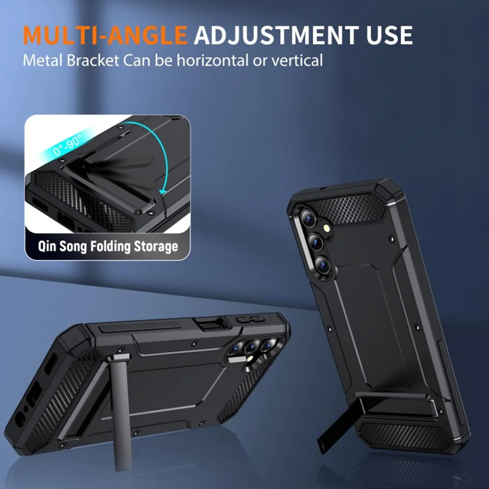 Puzdro Hybrid Armor Kickstand pre Samsung Galaxy S24 TPU + PC, držiak na telefón