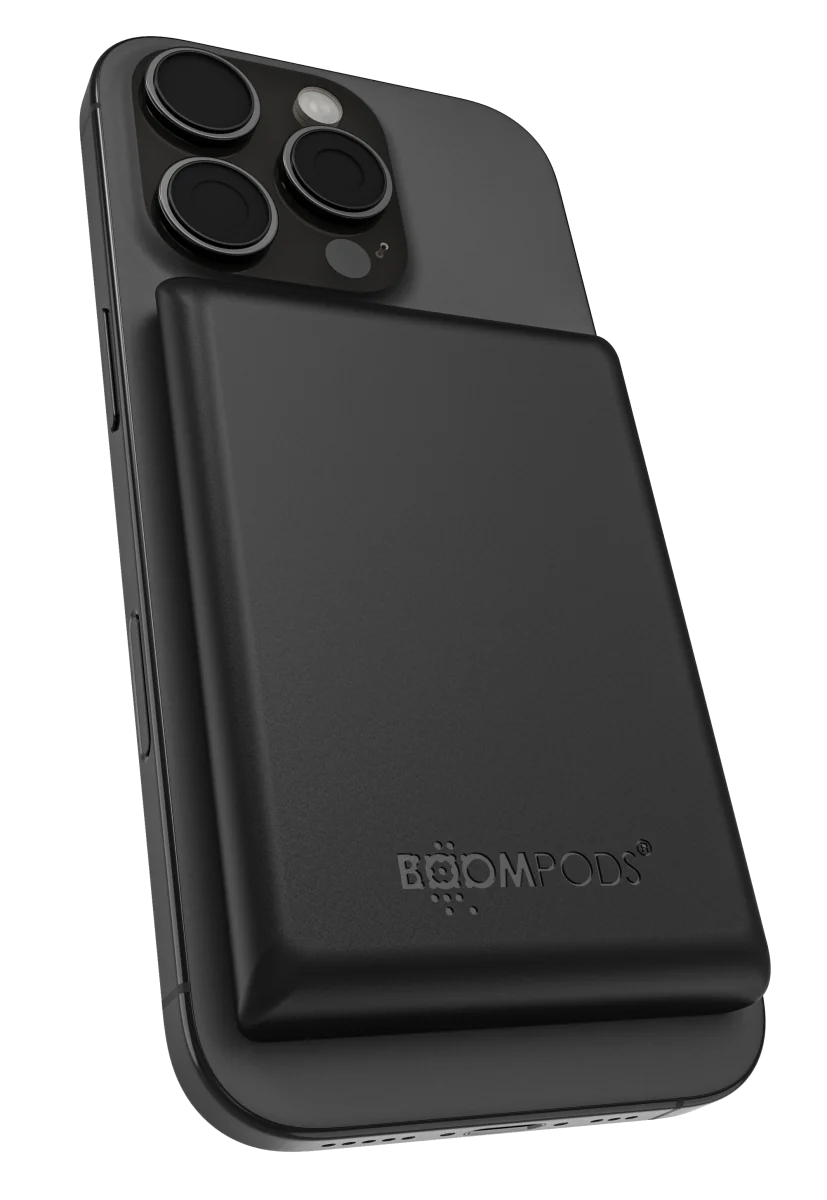 BOOMPODS Boomcard wallet čierny Android/Apple