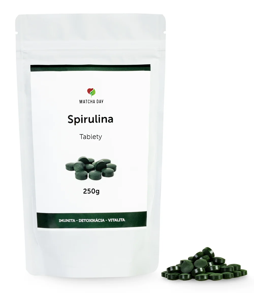 MatchaDay - Spirulina 250g - 500 tabliet 500x tbl spirulina, výživový doplnok