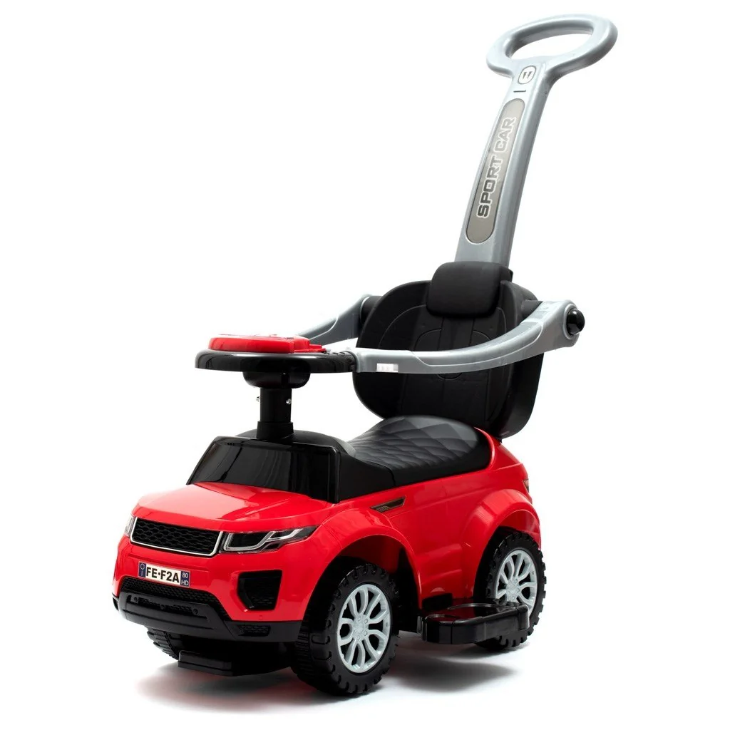 Detské hrajúce vozítko 3v1 Baby Mix červené 