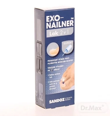Exo-Nailer lak 2v1 1×5 ml, liek