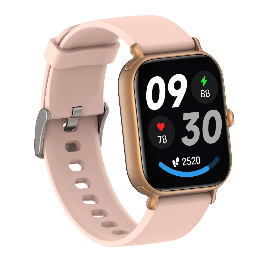 NEOGO Cloud X3 smart hodinky, ružové