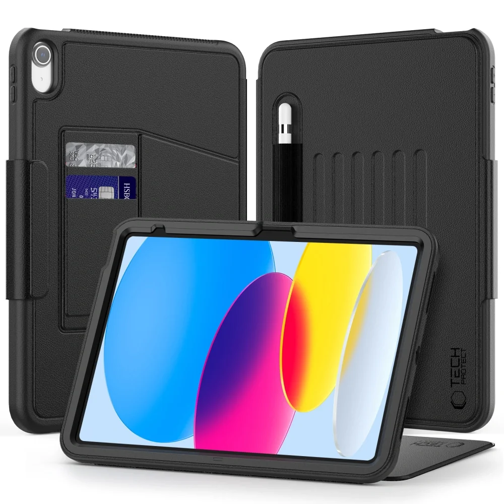 Tech-Protect SC Pen Armor puzdro na iPad 10.9'' 10gen 2022 / 11'' 11gen 2025, čierne n 2025, čierne