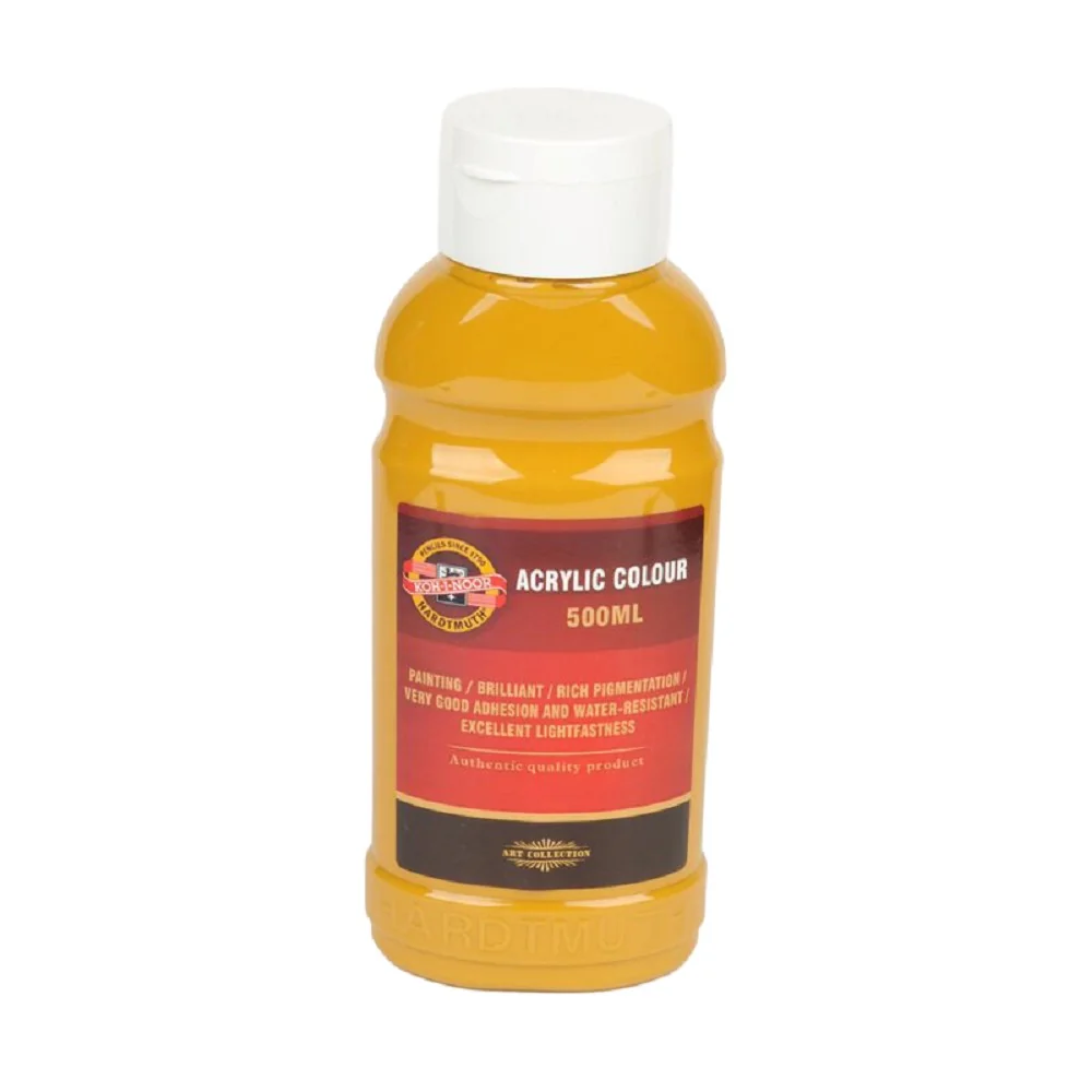 Akrylová farba 500 ml, okrová odtieň 1627/0600