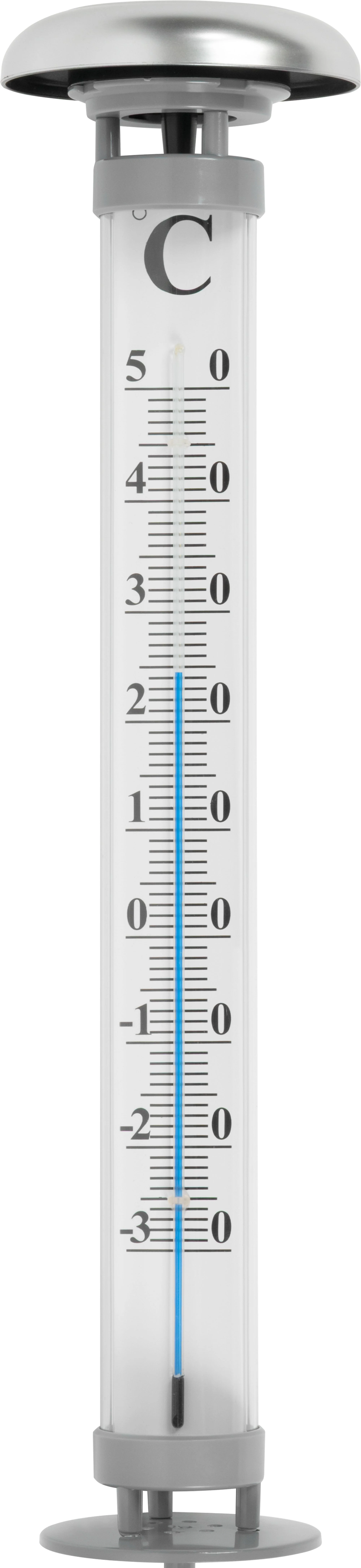 Strend Pro solárny záhradný teplomer TMSH-149 Earth, 1 ks ABS, 620x90 mm