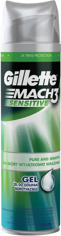 Gillette gél Mach3/Series Sensi