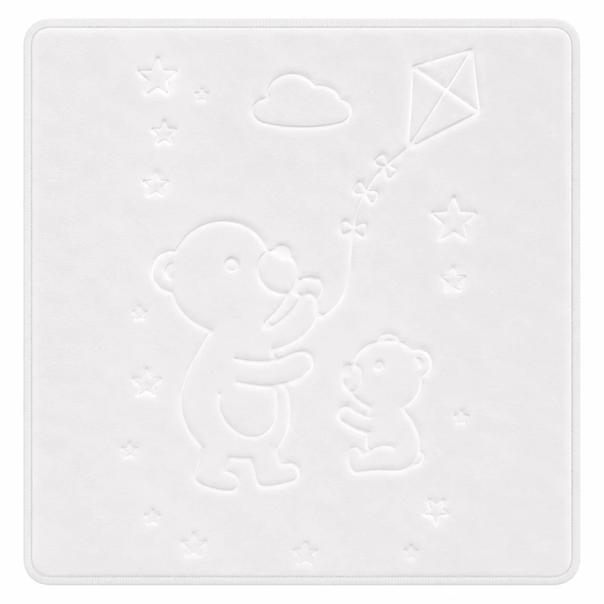 Luxusná deka Easy Care Baby Nellys 80×110 cm pre bábätko - biela
