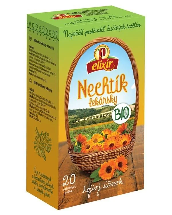 Agrokarpaty Nechtík lekársky 20x2g 20×2 g, porciovaný čaj