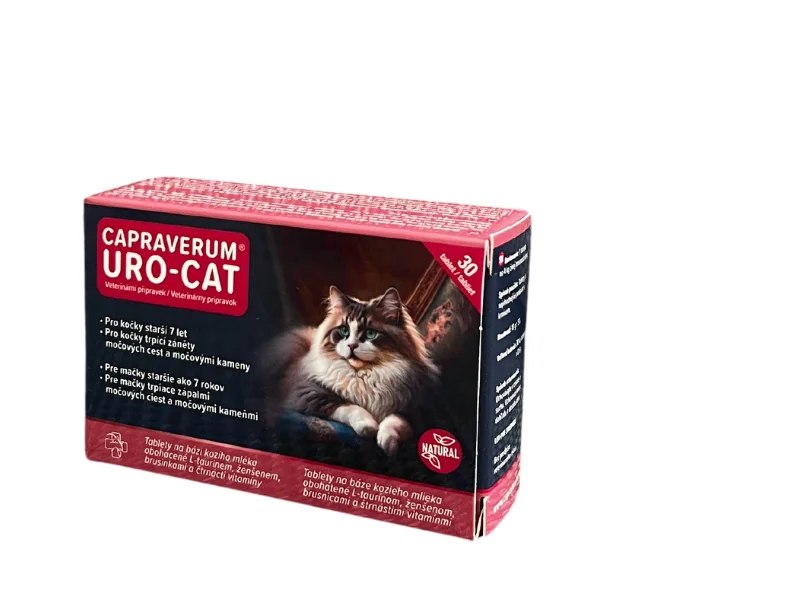 CAPRAVERUM® URO-CAT 1×30 tbl, veterinárny prípravok