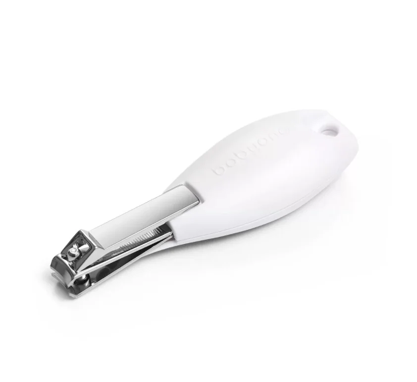 BABYONO Ergonomické klieštiky biele 1×1 ks, ergonomické klieštiky