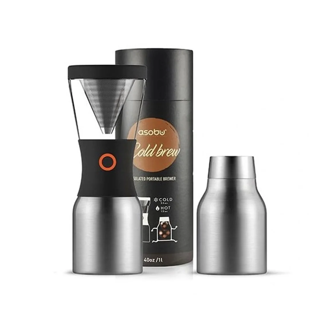 COLD BREW - strieborný Kávovar