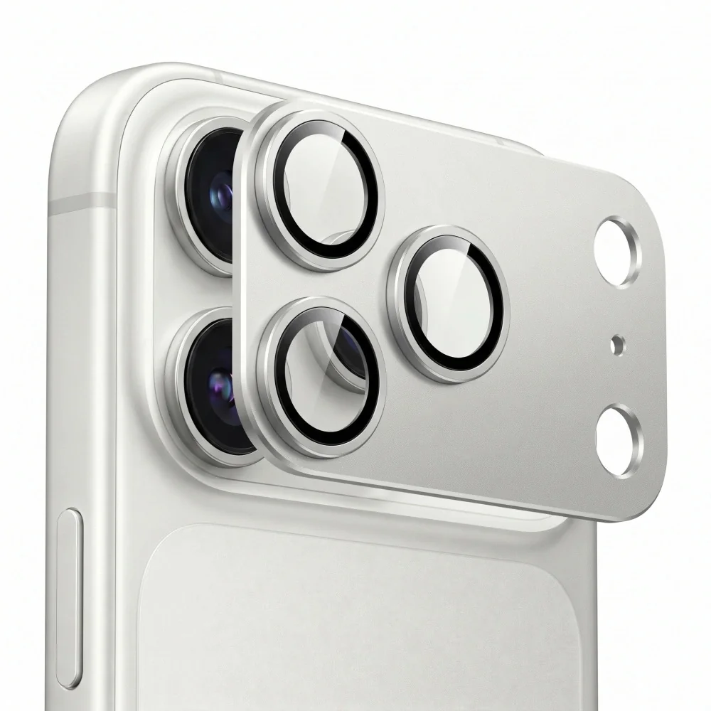 Tech-Protect CamFull Fit ochranné sklo na kameru na iPhone 18 Pro, strieborné