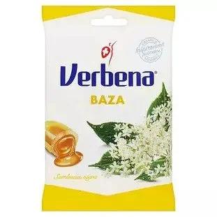 VERBENA CUKRÍKY 1×60 g, bazové cukríky