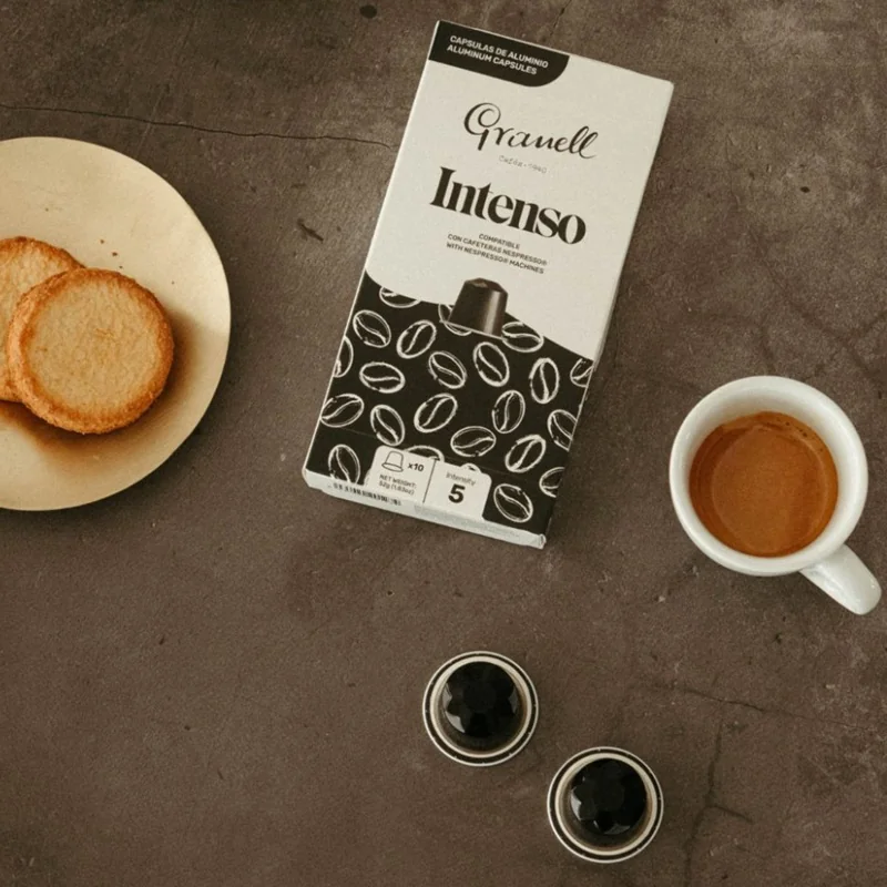 GRANELL Espresso Intenso, kapsule pre nespresso® 30 kapsúl, 50 % Arabica, 50 % Robusta