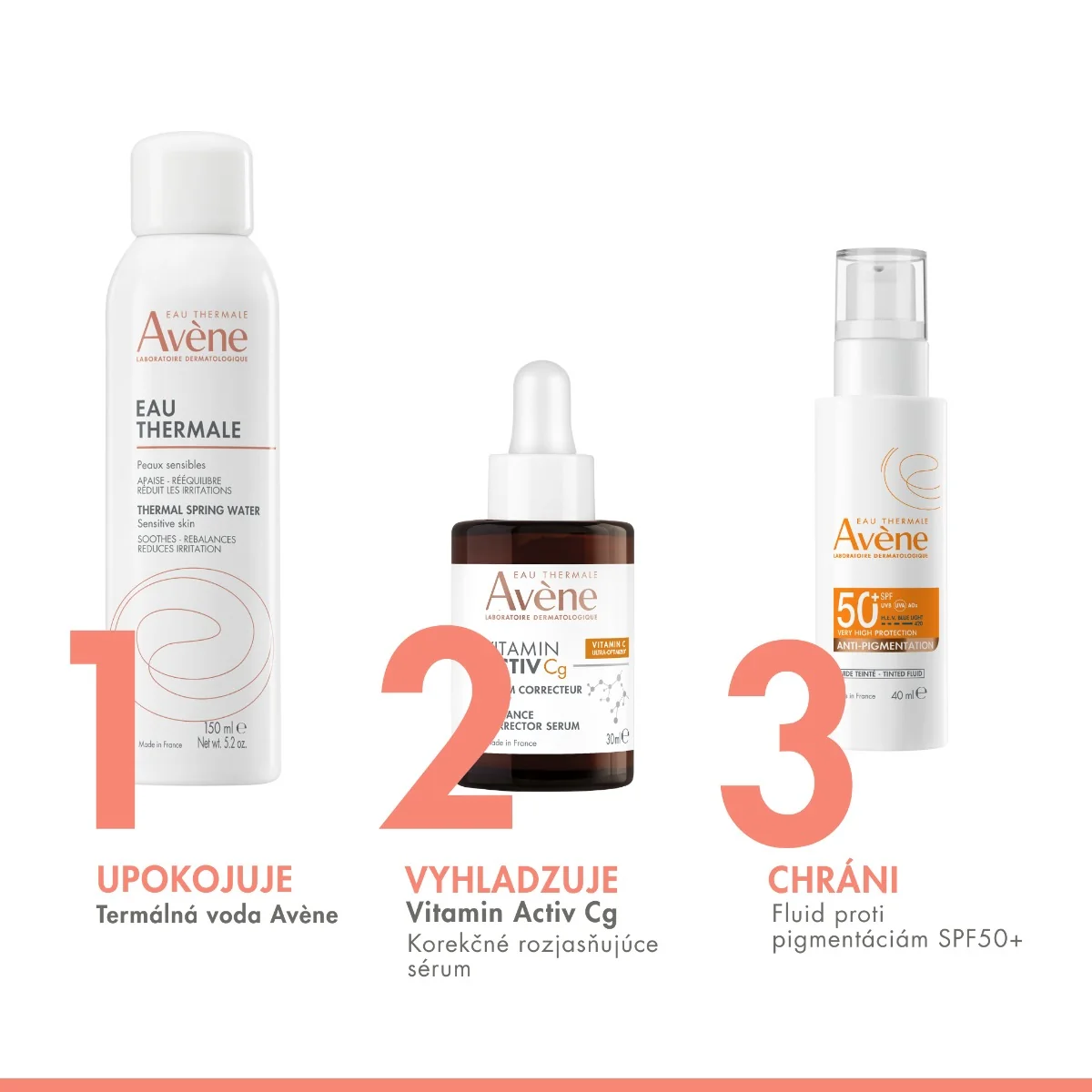 Avène Vitamin Activ Cg Korekčné rozjasňujúce sérum 30 ml