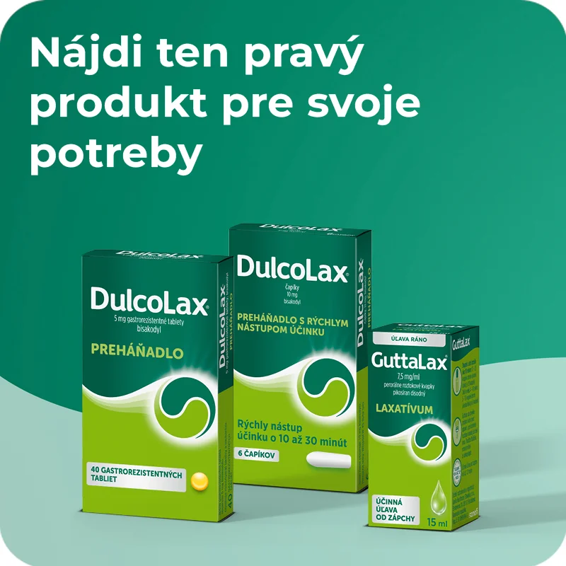 Dulcolax čapíky 1×6 čapíkov, liek
