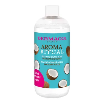 Dermacol Aroma Ritual - náhr. náplň tek. mydlo brazílsky kokos 1×500 ml