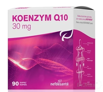 Nef de Santé KOENZÝM Q 10 30 mg 1×90 cps, výživový doplnok