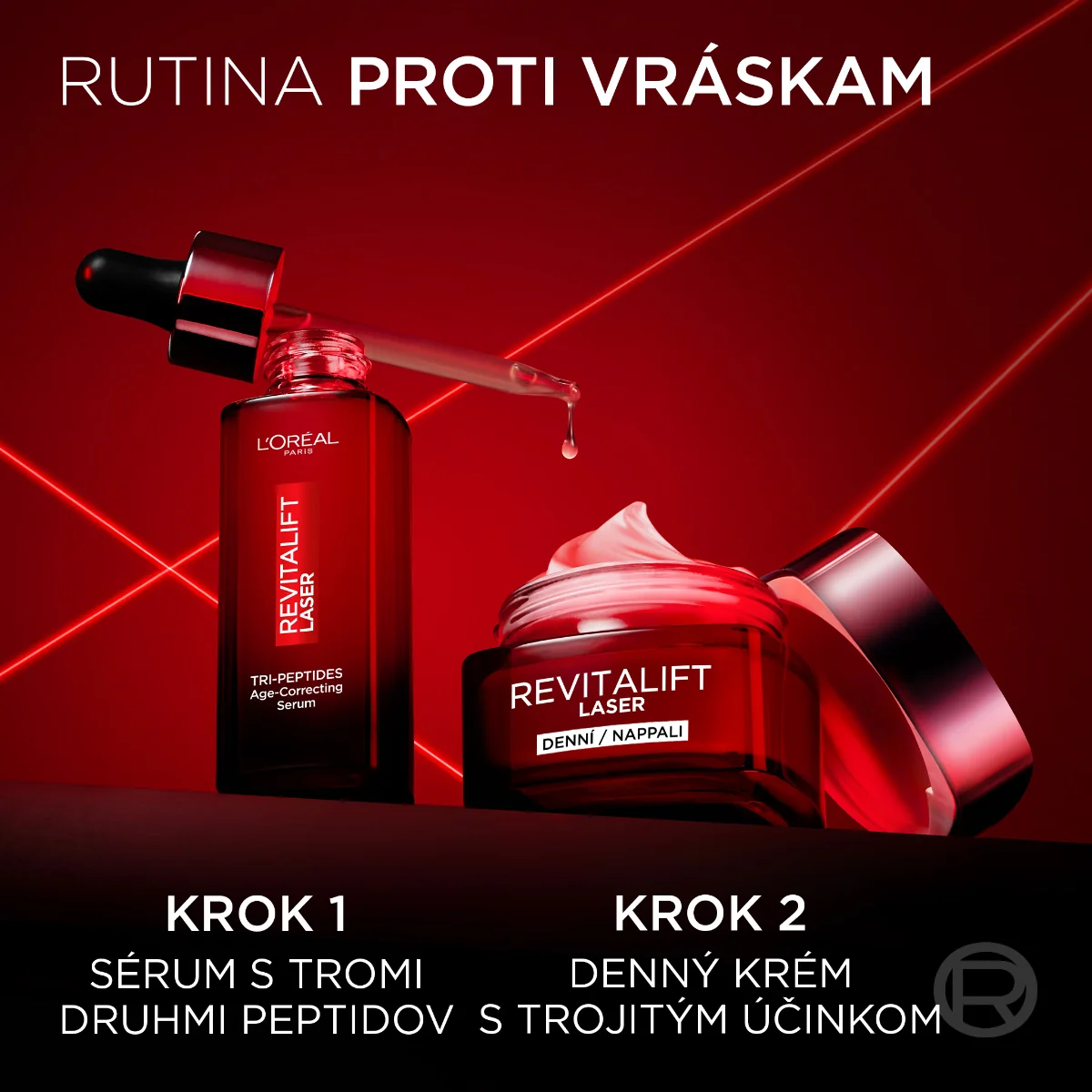 L´OREAL REVITALIFT LASER X3 DENNÝ 1×50 ml, intenzívny krém proti starnutiu pleti