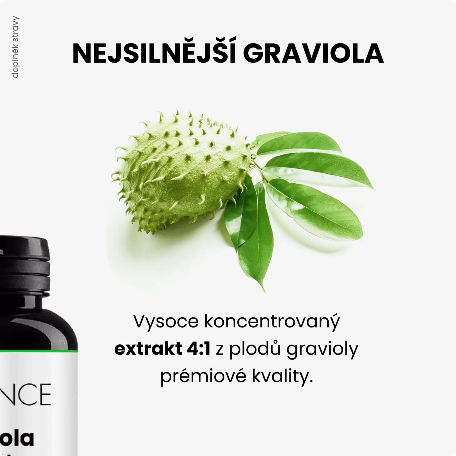 ADVANCE Graviola 90 kapsúl - extrakt 4:1 1×90 tbl, výživový doplnok