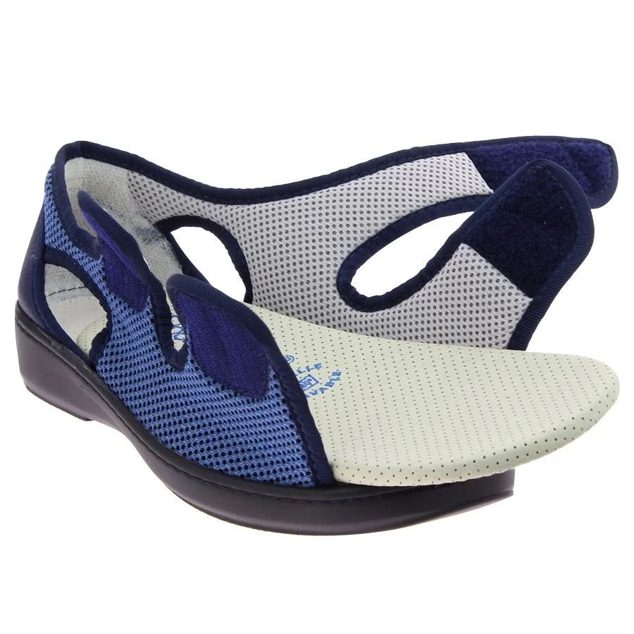 ARSENE zdravotné sandále unisex, modré, veľkosť: 36