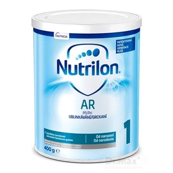 Nutrilon 1 AR 1×400 g, mliečna výživa, od narodenia